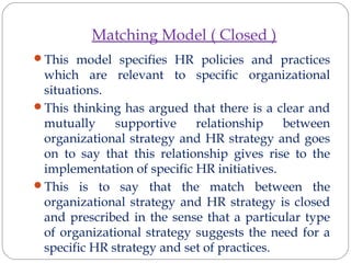 Strategic Management and Strategic HRM | PPT