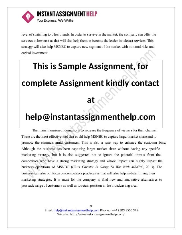 Strategic Management Assignment Sample Strategic Management Assignment Sample