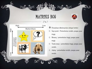 MATRIKS BCG
 