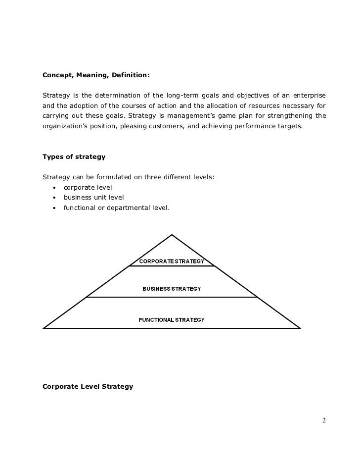 Dissertation strategy management notes