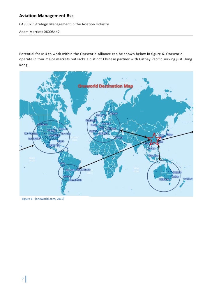 china eastern airlines one world