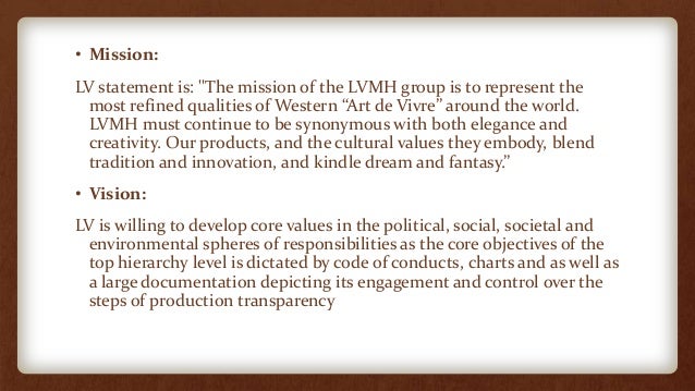 Strategic Management LVMH