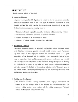 Strategic Management of Tata Steel | DOCX