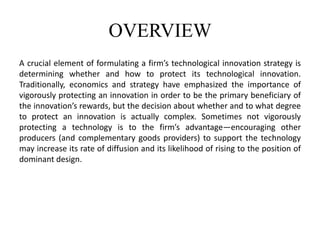 Strategic management of technological innovation fifth edition | PPTX