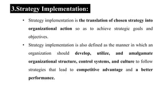 Strategic Management Process - PPT- MBA | PPTX