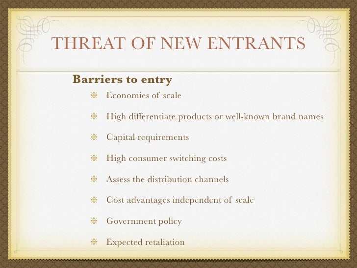 threat of new entrants Threat of new entrants: starbucks’ brand image is very strong ceo howard schultz has emotionally positioned starbucks as a ‘third place’ in customers. threat of new entrants Threat of new entrants: starbucks’ brand image is very strong ceo howard schultz has emotionally positioned starbucks as a ‘third place’ in customers.