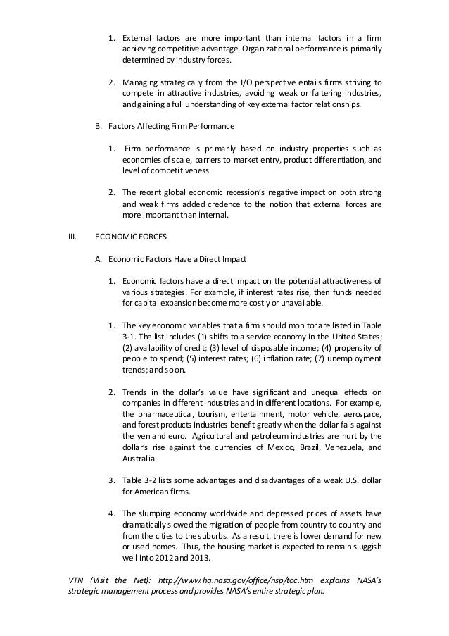 Dissertation on strategic management