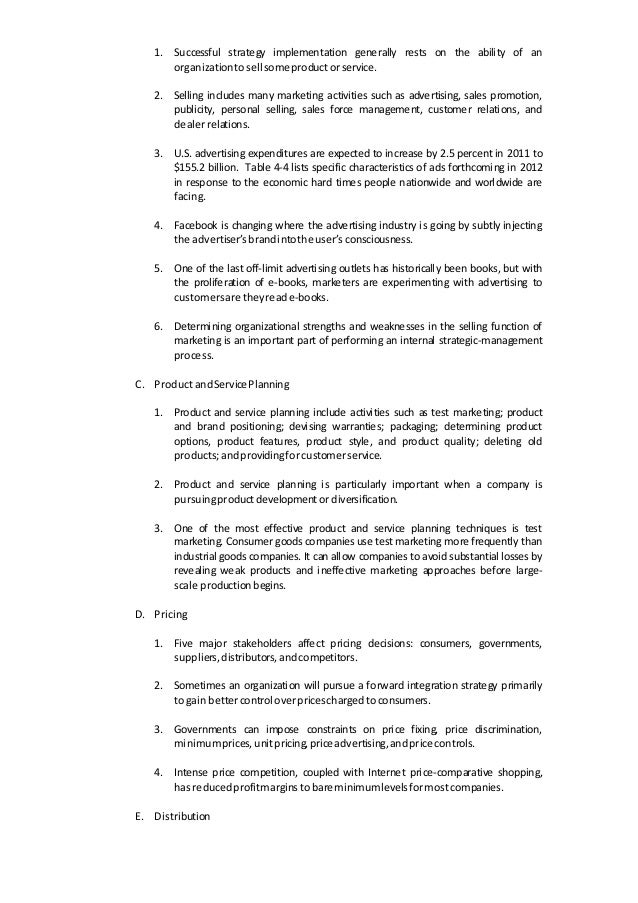 Dissertation strategy management