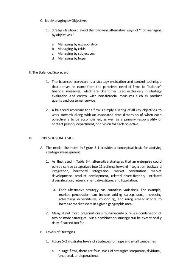 Dissertation on strategic management
