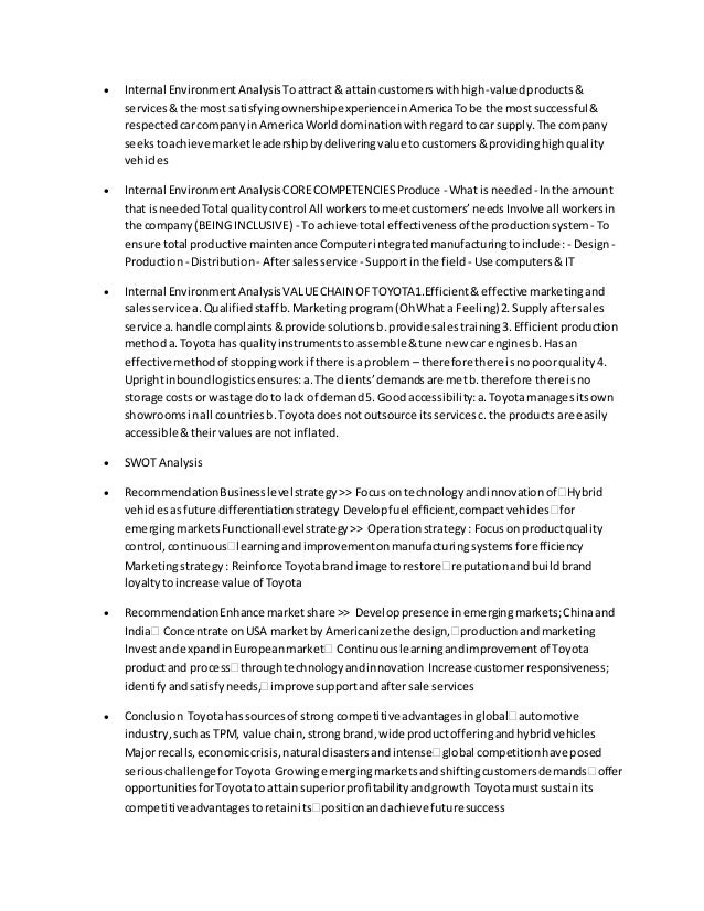 Toyota case study ppt image