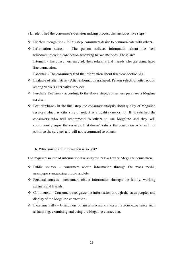 English Class Reflection Essay Problem Recognition Examples Of English Essays also Essay About Healthy Eating Strategic Marketing Plan For Slt Megaline For The Year Nd Edi Examples Of Thesis Statements For English Essays