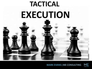 TACTICAL
EXECUTION
 
