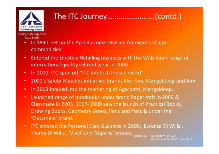 itc ltd a full case study itc ltd a full case study