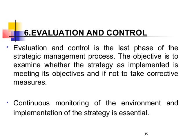  Strategy Implementation Evaluation And Control PDF STRATEGY 