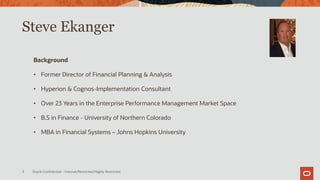 Oracle EPM Webinar | PDF