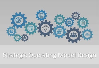 Strategic Operating Model Design
 