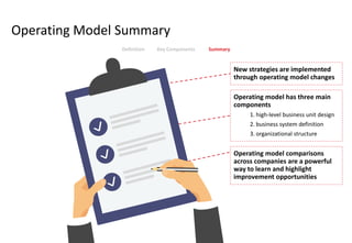 Strategic Operating Model | PPTX