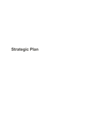 Strategic Plan
 