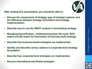 Strategy Formulation Implementation Slide Strategy Formulation & Implementation | PPTX