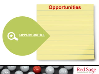Opportunities

 