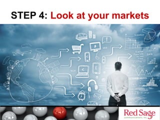 STEP 4: Look at your markets

 
