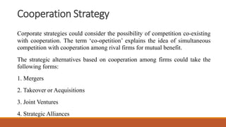 Cooptation Examples Strategic Planning and Levels of Strategy | PDF