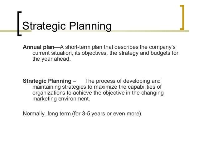 Strategic planning and mission statement - Which Of The Following Statements Is True Of Strategic Planning