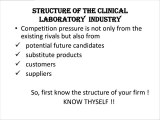 Strategizing A Labrytin Strategic planning in laboratory industry | PPTX