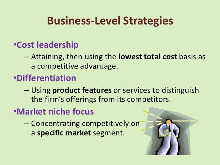 In a diversified company the strategy-making hierarchy consists of
