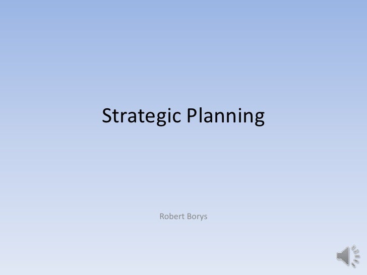 Strategic Planning Powerpoint