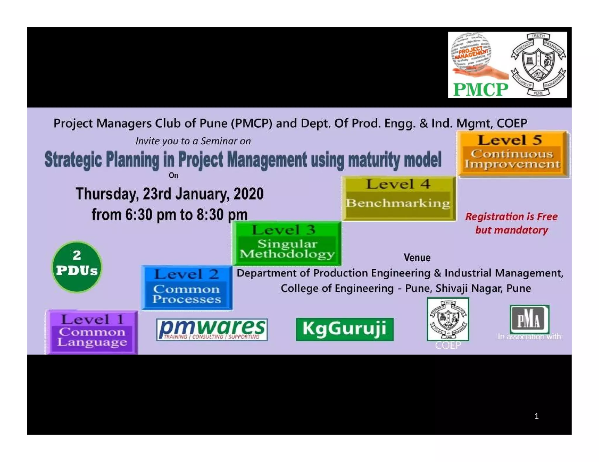 Strategic Planning in project Management using Maturity Model | PDF