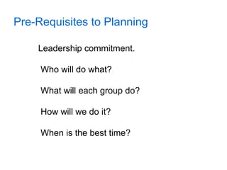 Strategic Planning Workshop