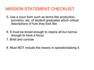 Strategic Planning Workshop