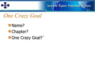 One Crazy Goal Name? Chapter? One Crazy Goal?` 