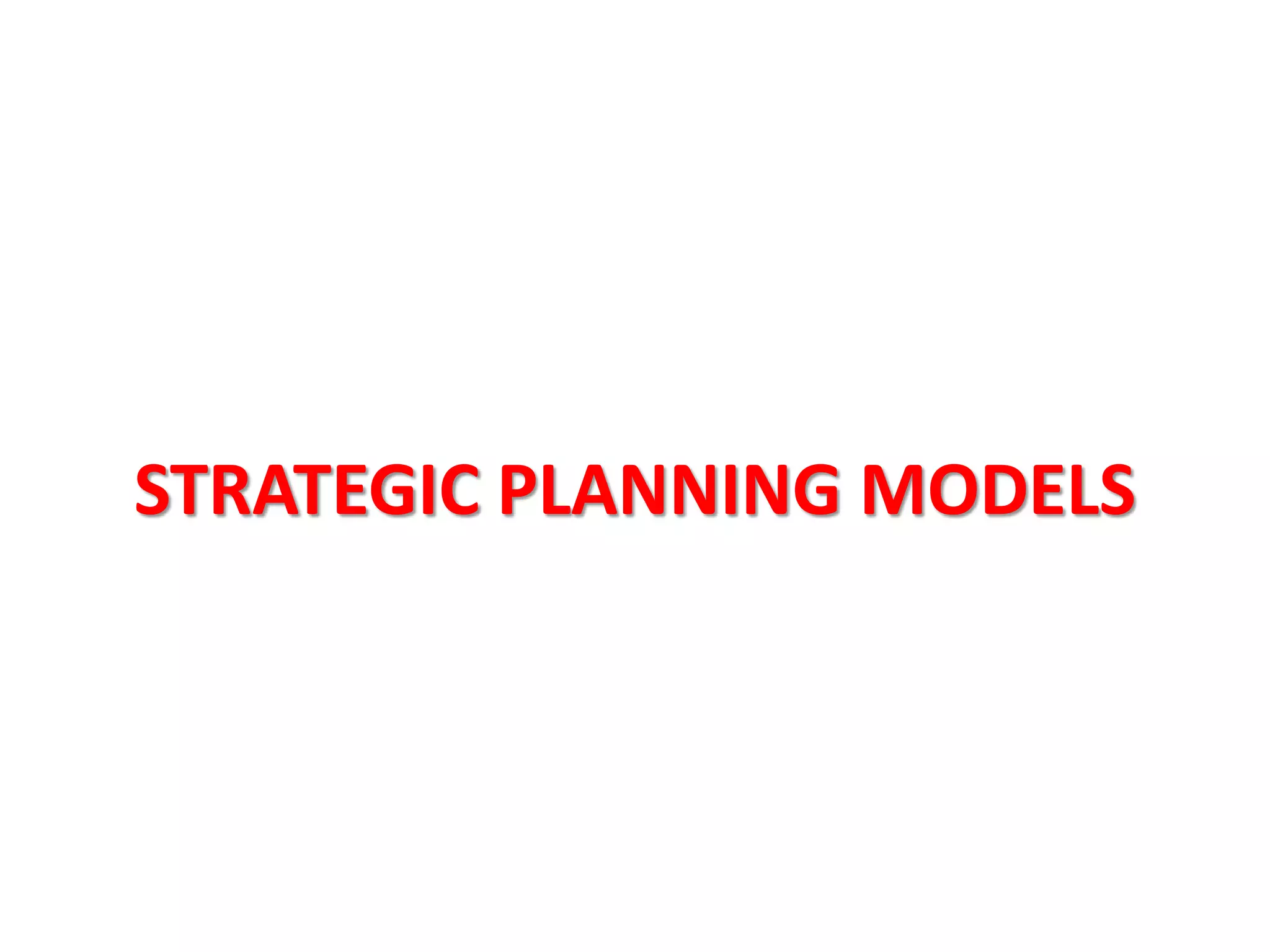 STRATEGIC PLANNING: SETTING VISION, MISSION, OBJECTIVES, GOALS AND CORE ...