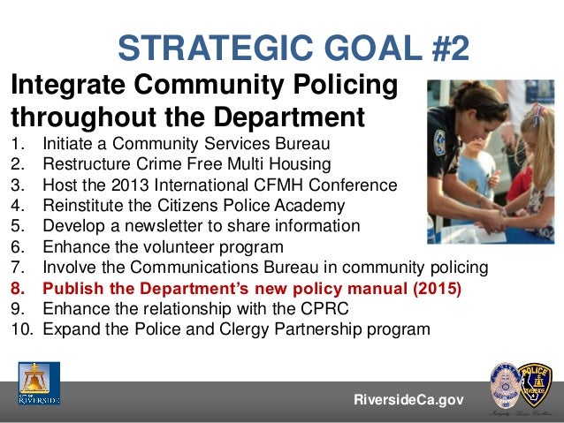 five year strategic plan for police department