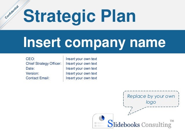 simple strategic plan template by ex mckinsey consultants