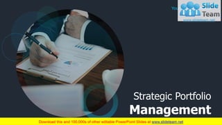 Strategic Portfolio
Management
Your Company Name
 
