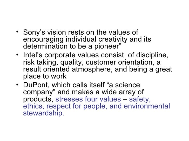 Strategic purpose company mission 6 june 11