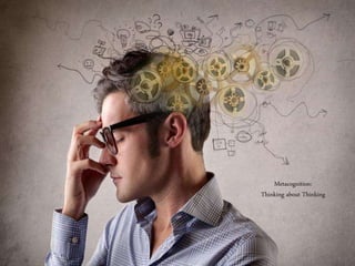 Write about what you are reading directly on your text.
Statements, Questions, Thoughts.
Works for text, pictures, diagrams, anything.
met·a·cog·ni·tionˌ
Noun PSYCHOLOGY
1.awareness and
understanding of one's own
thought processes.
Metacognition:
Thinking about Thinking
 