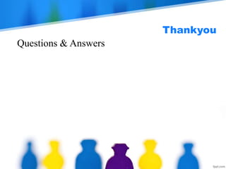 Thankyou
Questions & Answers
 