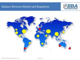 Balance Between Market and Regulatory 
TCN Life Science Fast Track 2014 11/18/2014 
 