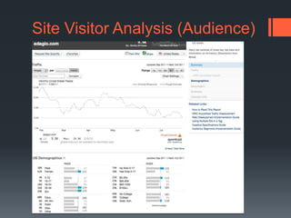 Site Visitor Analysis (Audience)