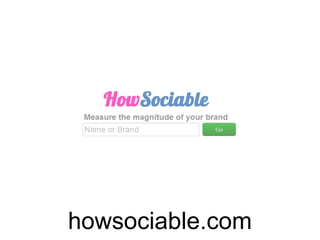 howsociable.com
 