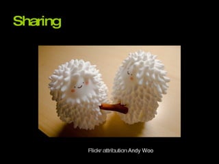 Sharing Flickr attribution  Andy Woo 