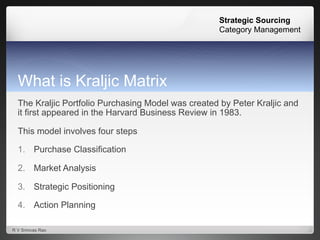 Strategic sourcing vs Category mgmt April 2017 | PDF