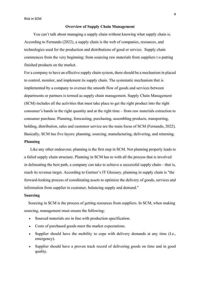 Strategic Supply Chain Management Final Project.pdf