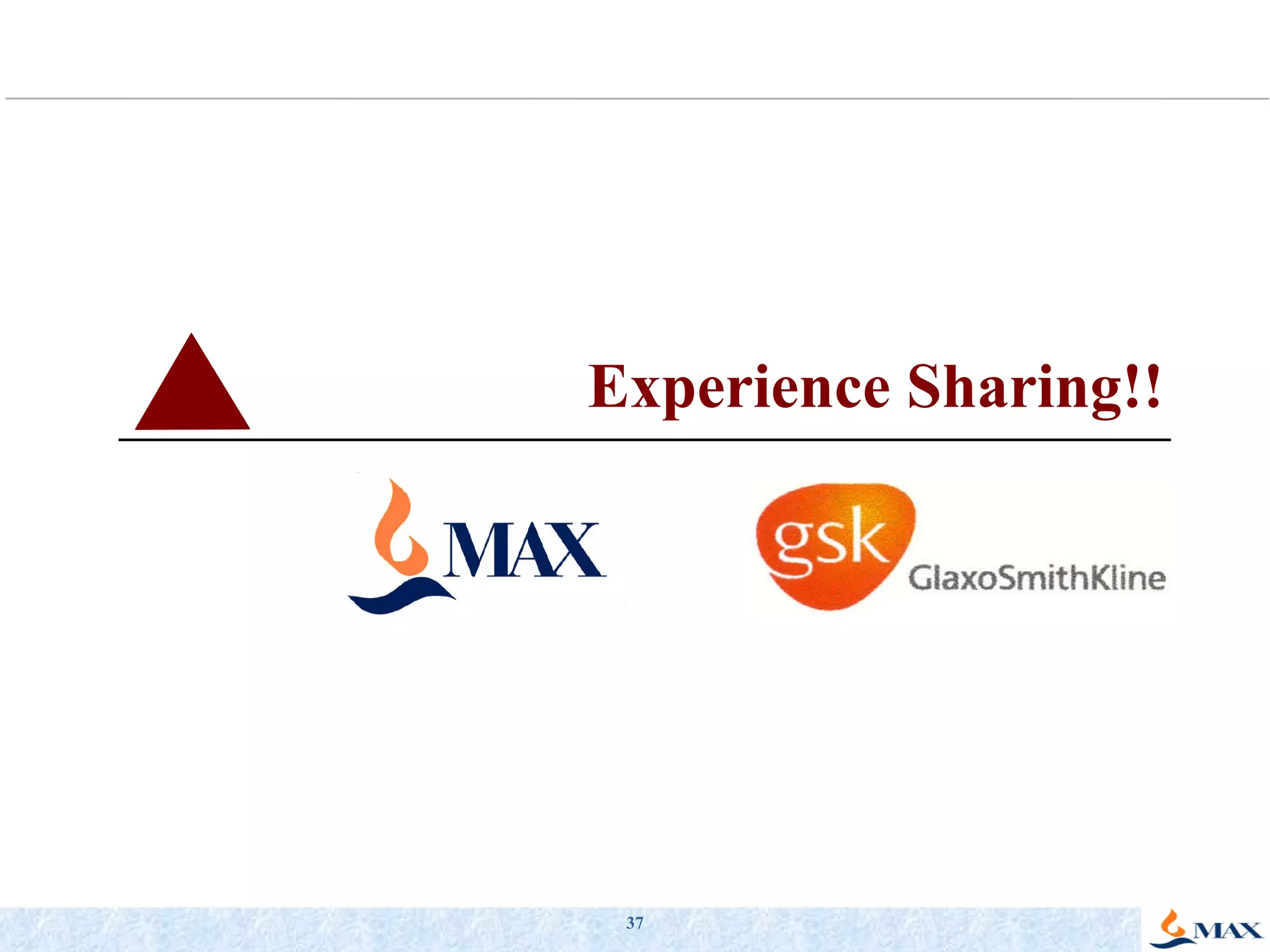 Experience Sharing!! 