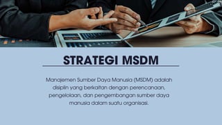 Strategi Msdm strategi dan analisis sumber daya m.pptx
