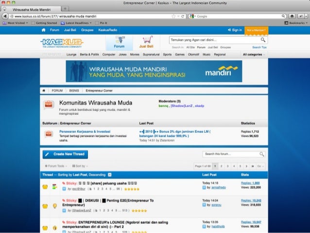 Strategi digital bank mandiri 2013